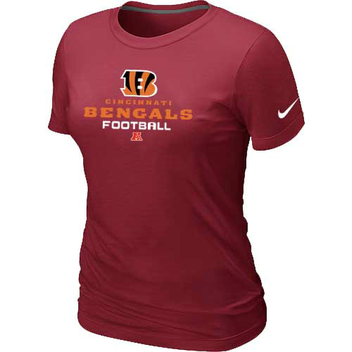 Nike Cincinnati Bengals Women's Critical Victory NFL T-Shirt - Red